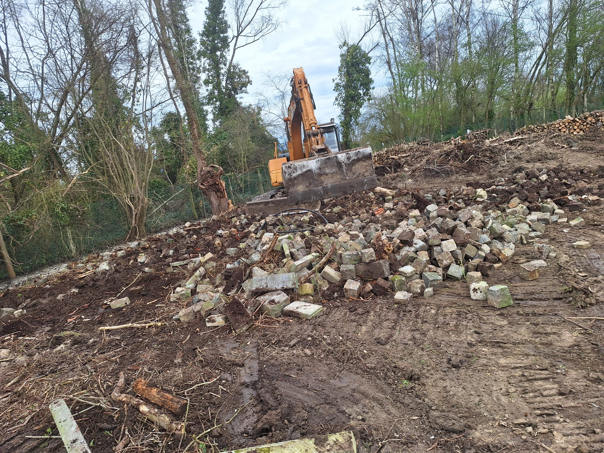 Travaux de construction